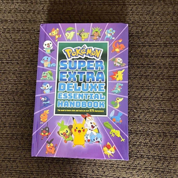 Pokemon Other - Pokémon super deluxe essential handbook